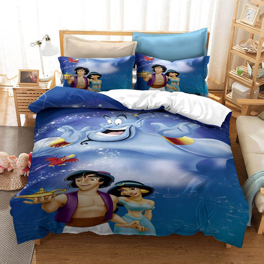 Cartoon Jasmine Bedding Set