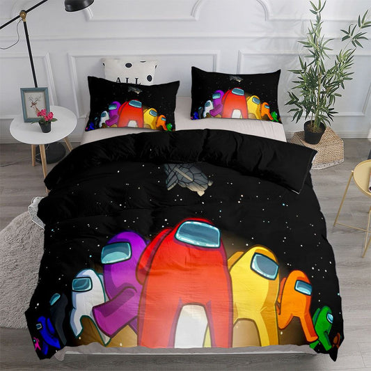 Cartoon Party Game Bedding Set