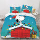 Cartoon Christmas Bedding Set