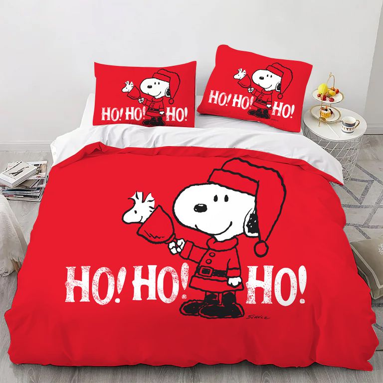 Cartoon Christmas Bedding Set
