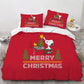 Cartoon Christmas Bedding Set