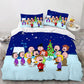 Cartoon Christmas Bedding Set
