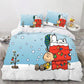 Cartoon Christmas Bedding Set