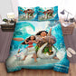 Cartoon Maui Movie Bedding Set