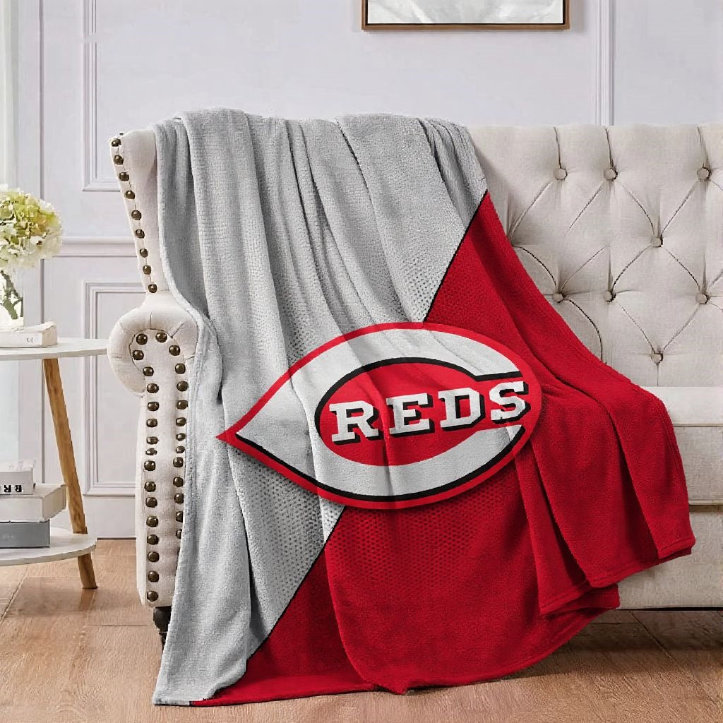 Cincinnati Baseball Throw Blanket
