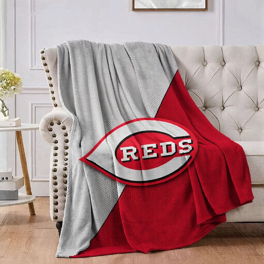 Cincinnati Baseball Throw Blanket