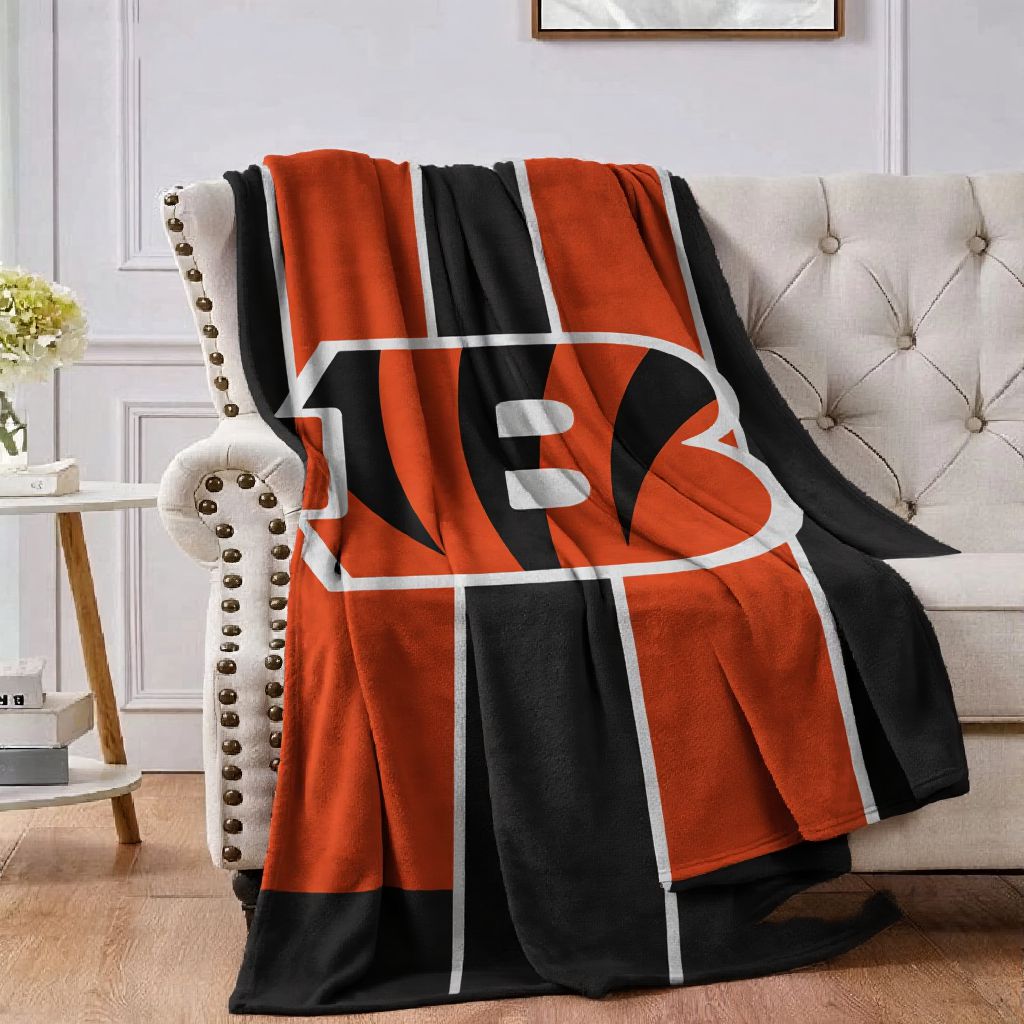 Cincinnati Football Sport Throw Blanket