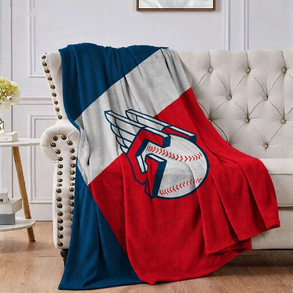 Cleveland Baseball Throw Blanket