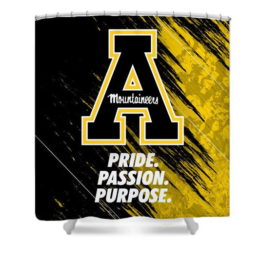 College Appalachian State Shower Curtain