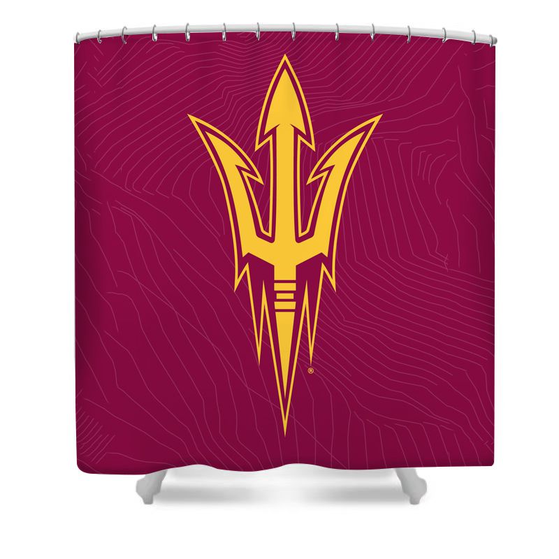 College Arizona State Sport Shower Curtain Set