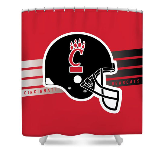 College Cincinnati Sport Shower Curtain Set