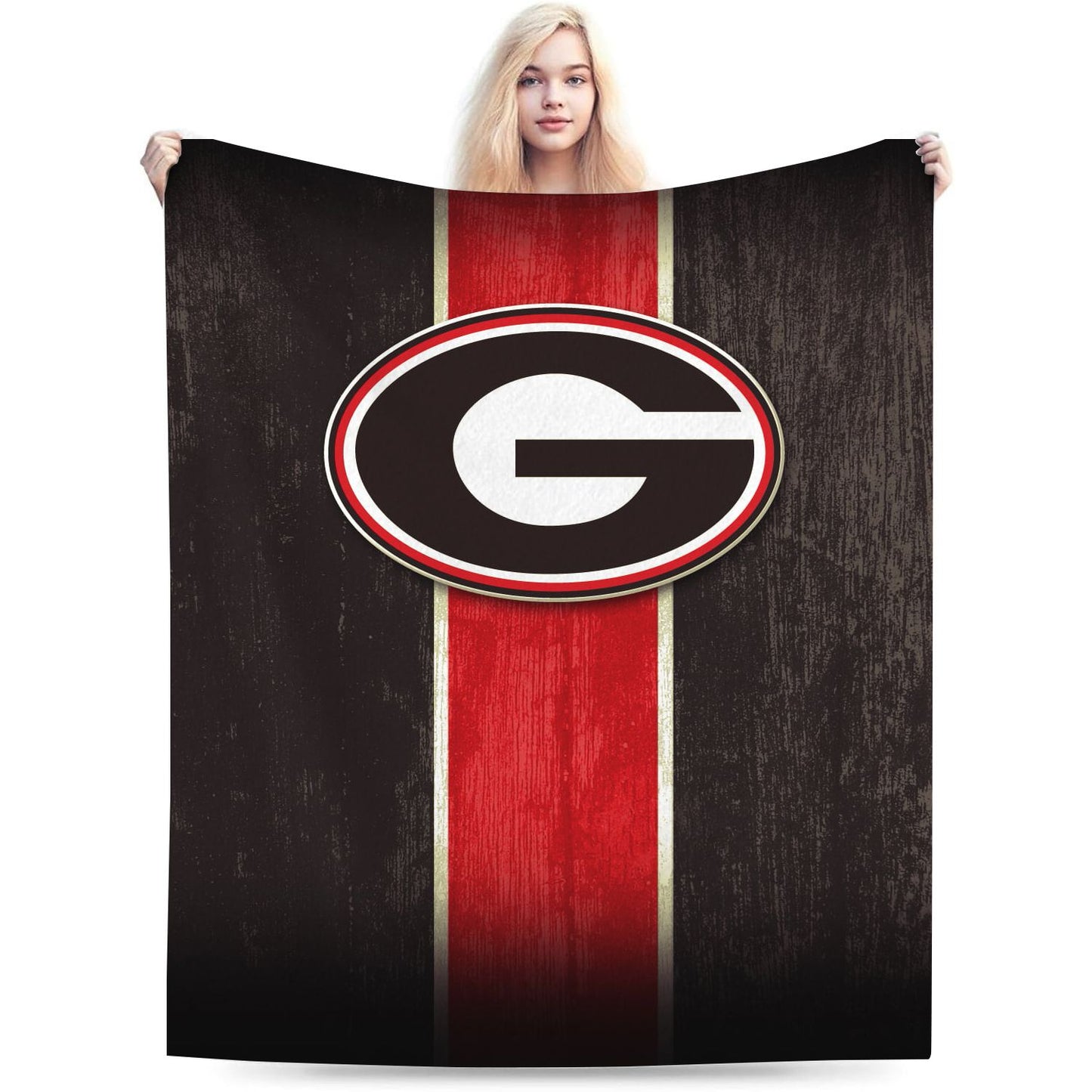 College Georgia Sport Throw Blanket