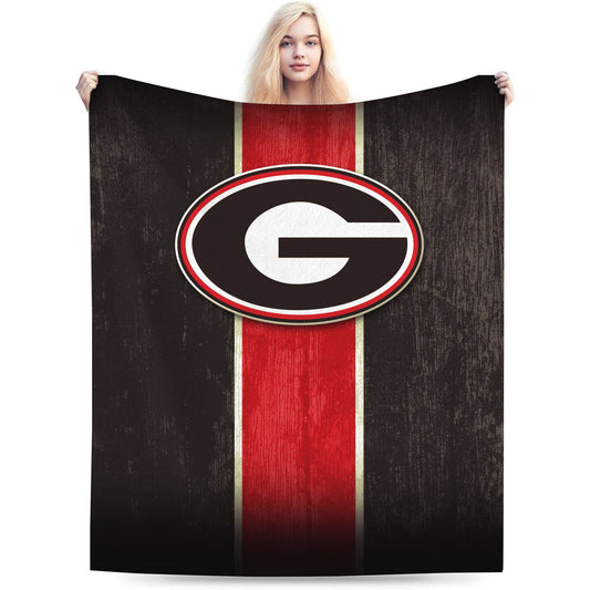 College Georgia Sport Throw Blanket