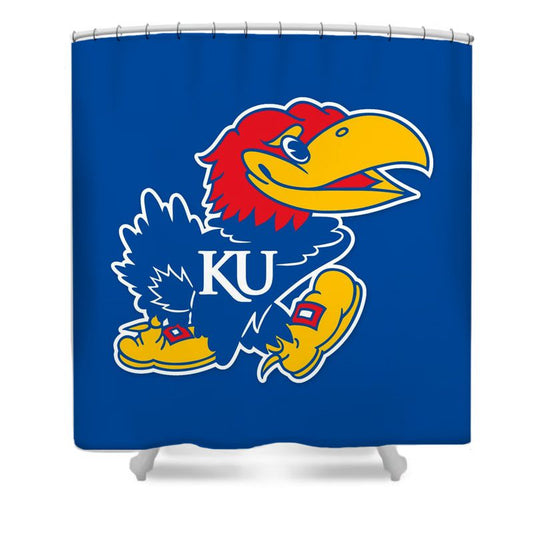 College Kansas Shower Curtain