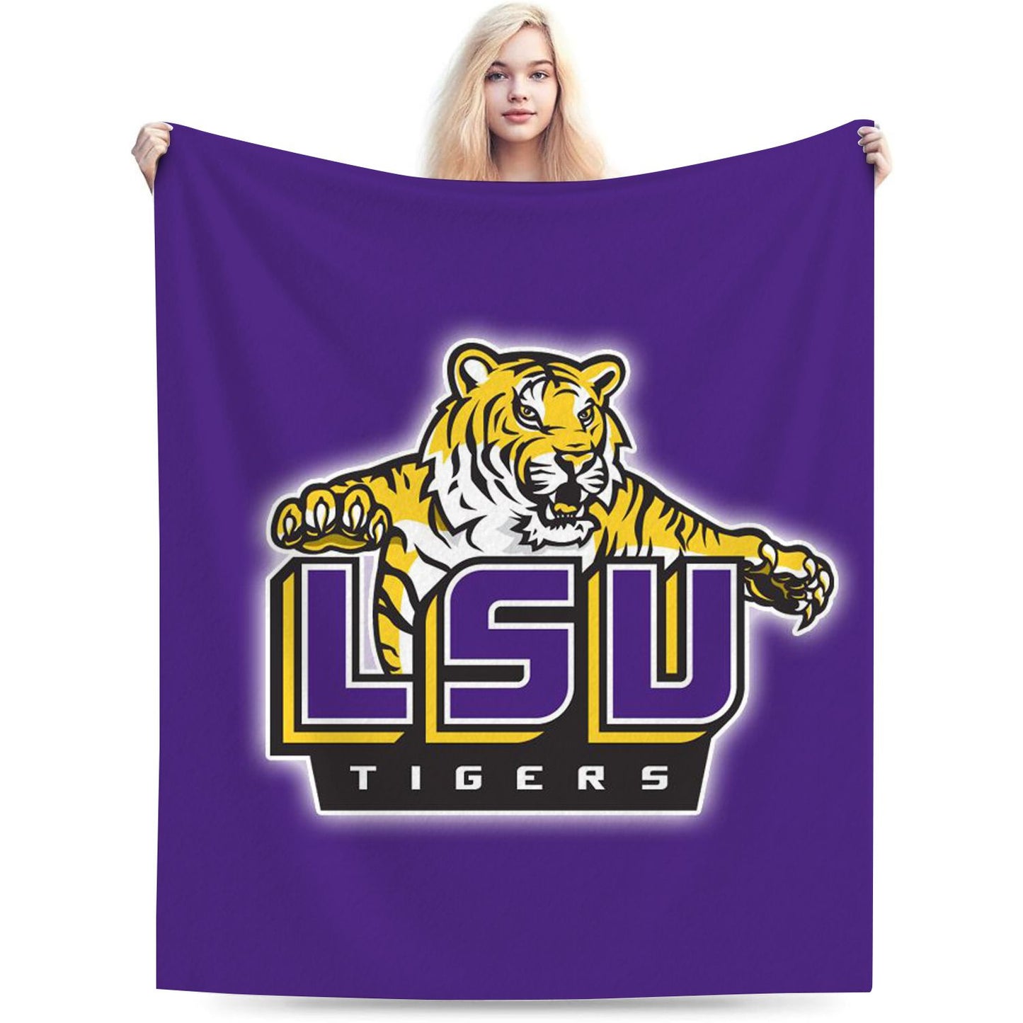 College Louisiana Sport Throw Blanket