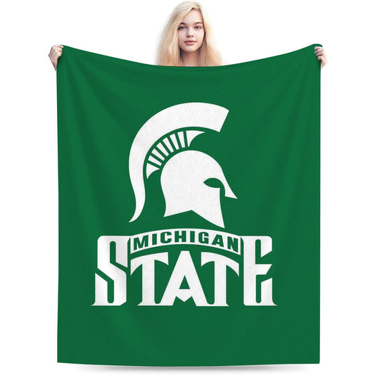 College Michigan State Throw Blanket