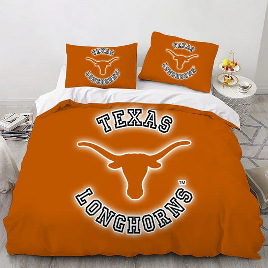 College Texas Bedding Set