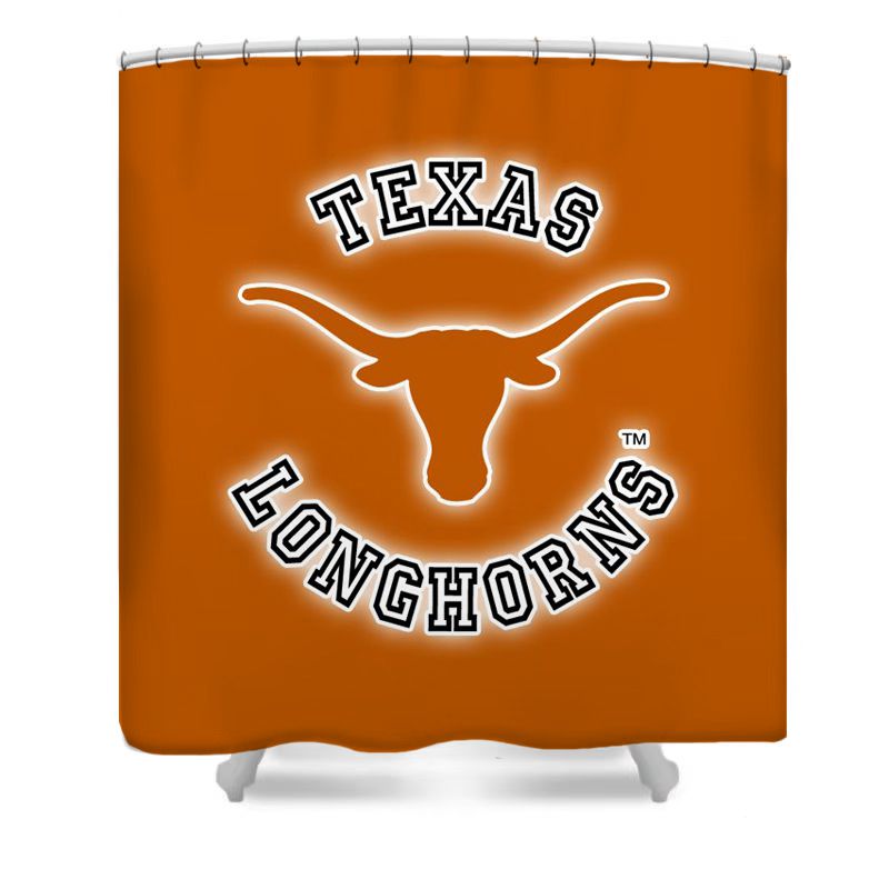 College Texas Shower Curtain