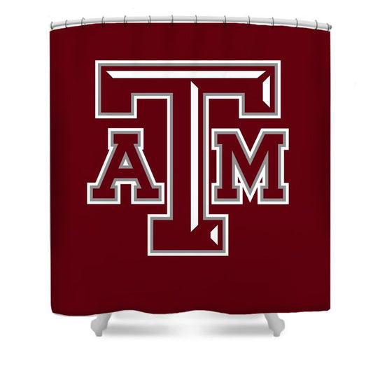 College Texas Shower Curtain