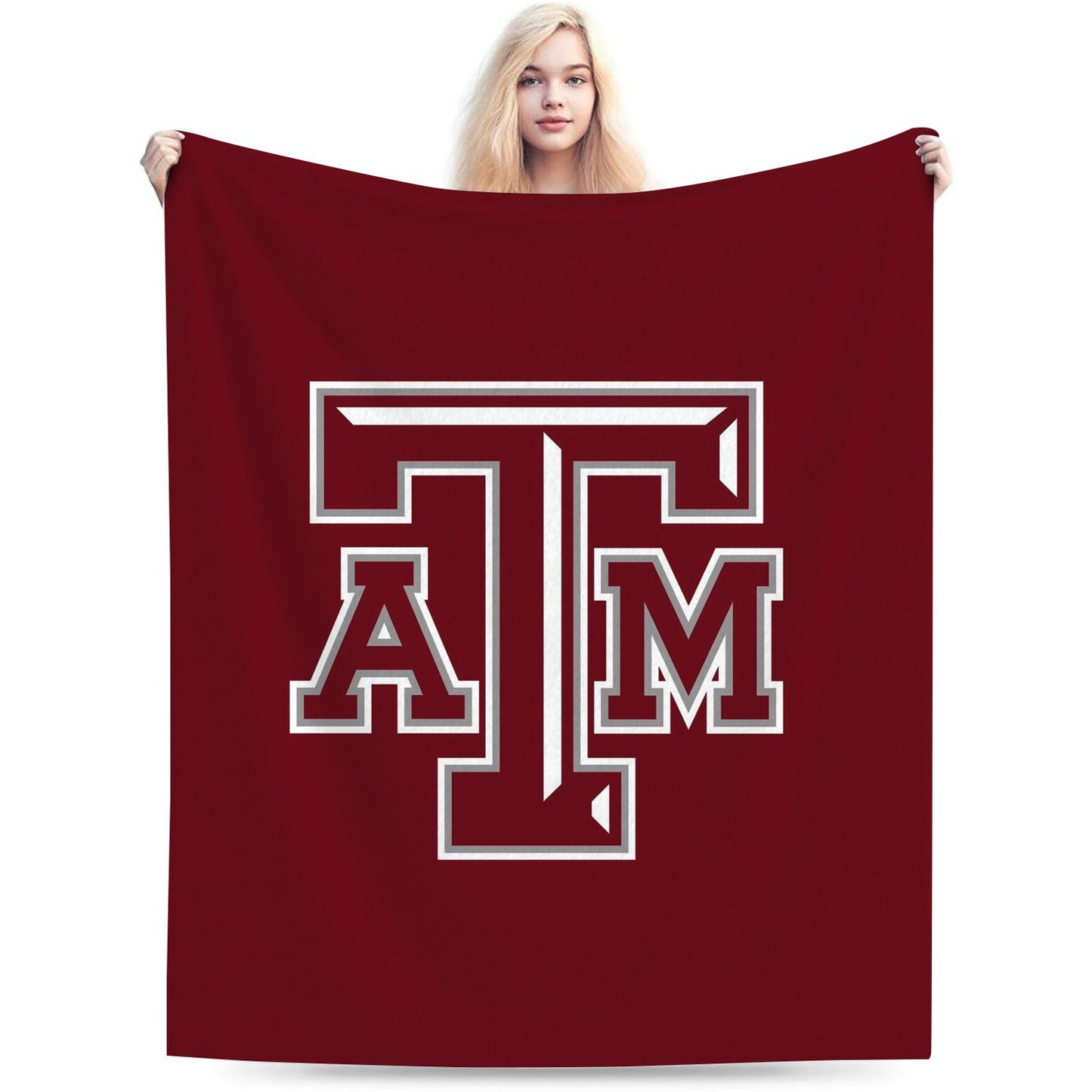 College Texas Station Sport Throw Blanket