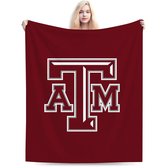 College Texas Station Sport Throw Blanket
