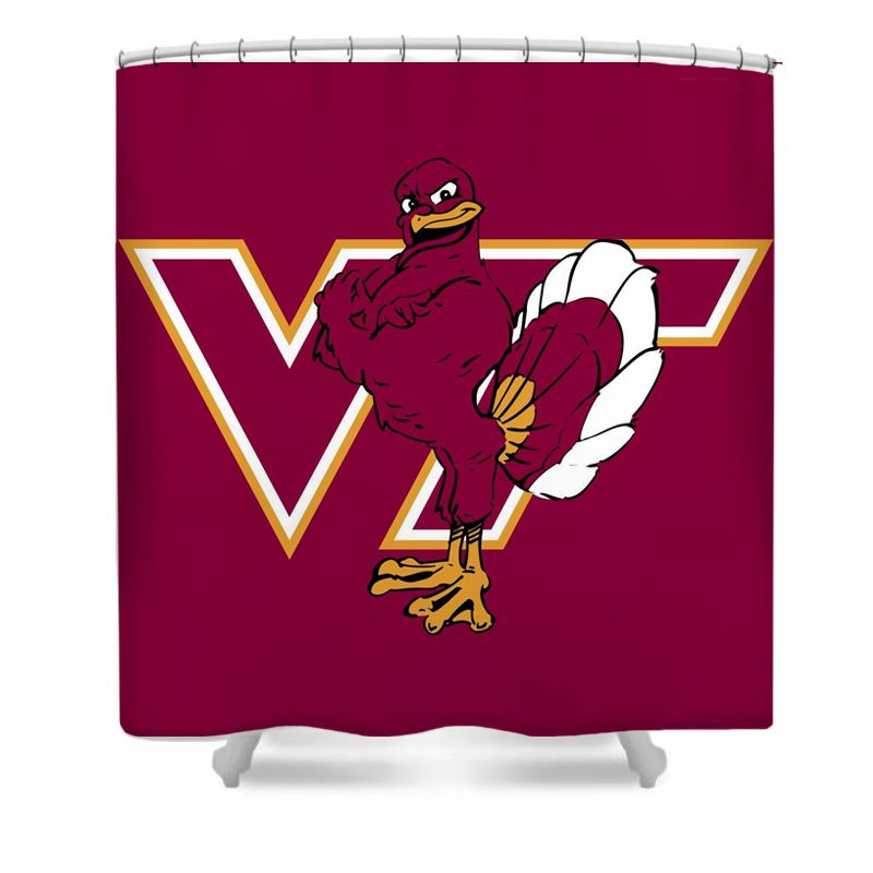 College Virginia Shower Curtain