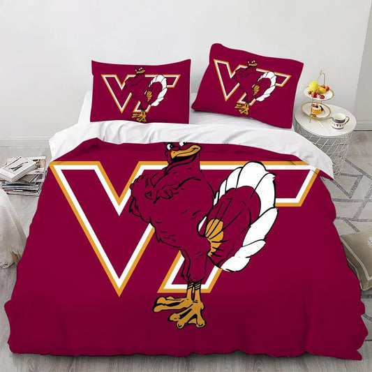 College Virginia Tech Sport Bedding Set