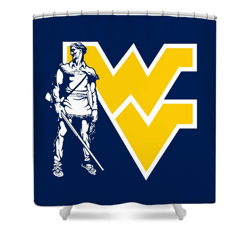 College West Virginia Shower Curtain