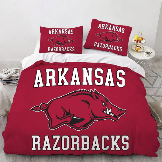 College Arkansas Sport Bedding Set