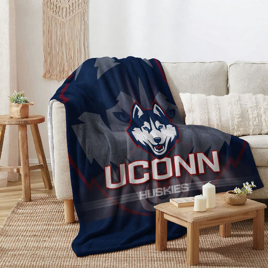 College Connecticut Sport Throw Blanket