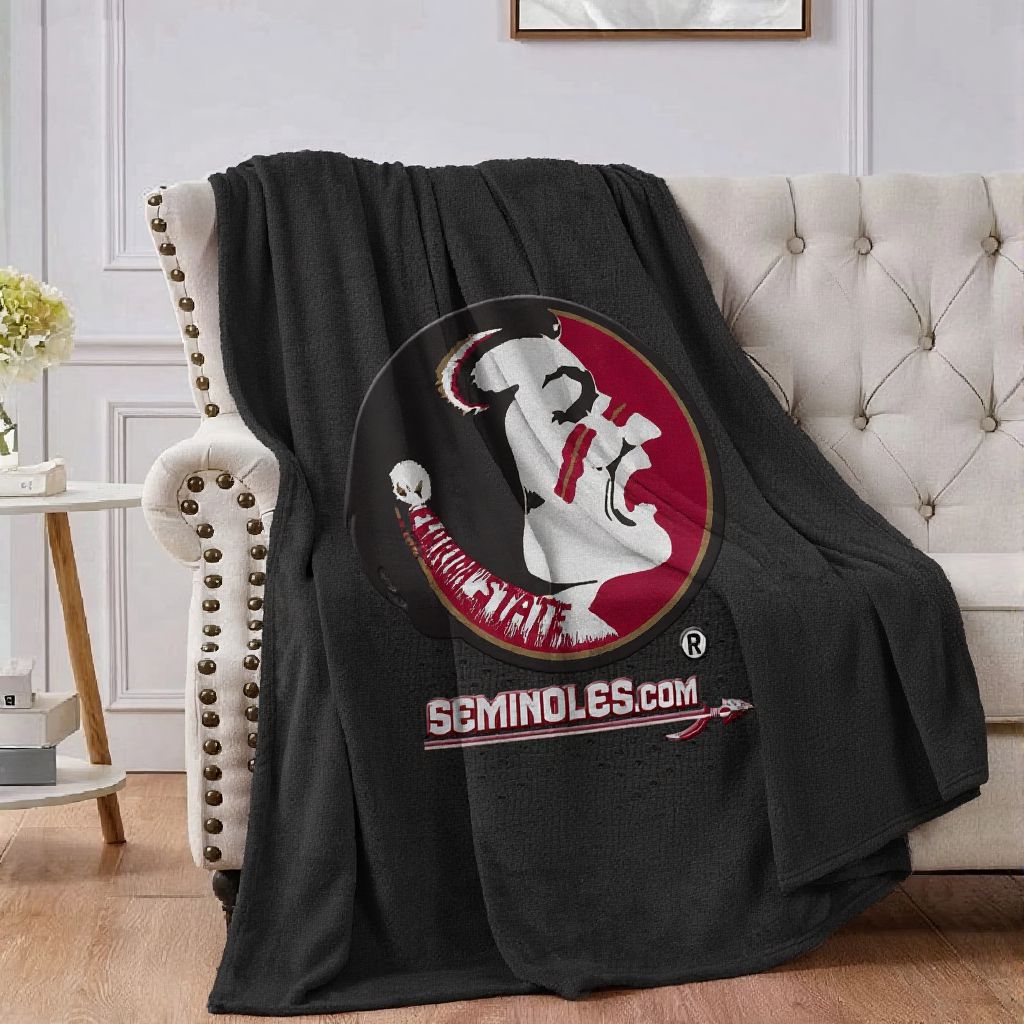 College FSU Sport Throw Blanket