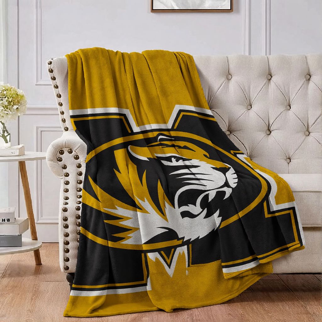 College Missouri Sport Throw Blanket