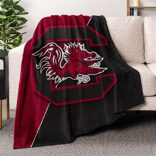 College South Carolina Sport Throw Blanket