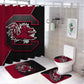 College Sport Gamecocks Shower Curtain