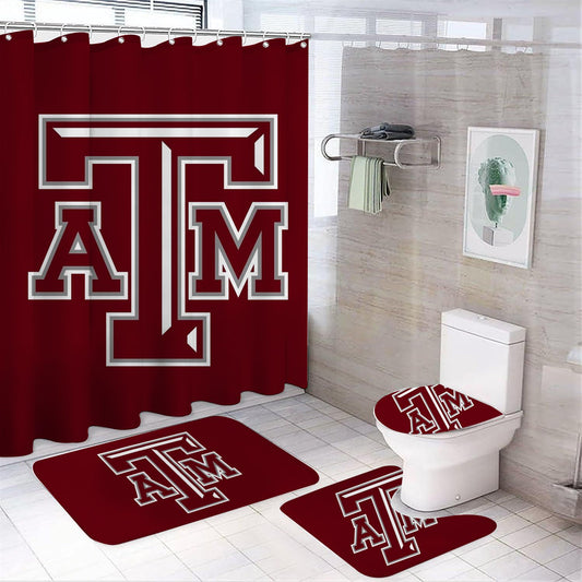 College Texas Shower Curtain