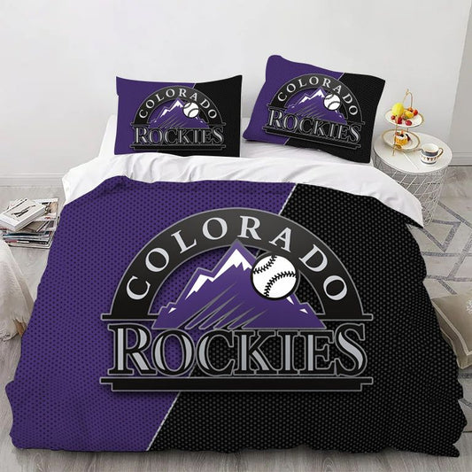 Colorado Baseball Sport Bedding Set