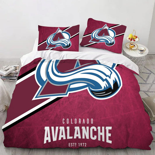 Colorado Hockey Sport Bedding Set