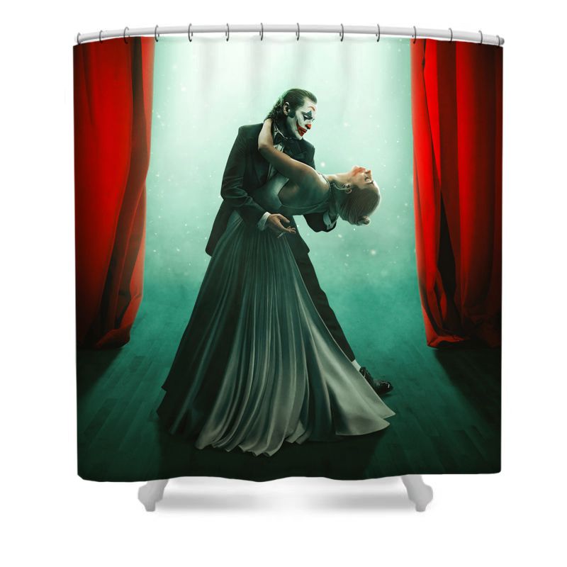 Comic Characters Shower Curtain