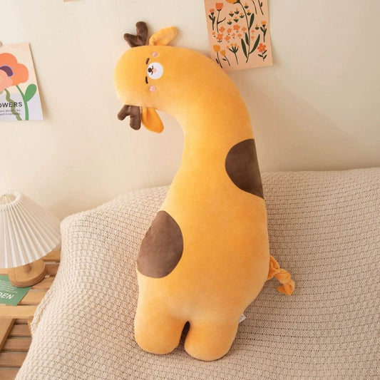 Curved Animal Giraffe Plushie Body Pillow
