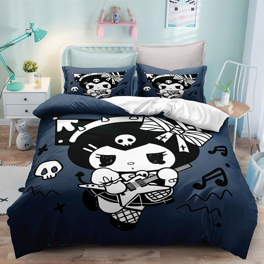 Cute Devil Rabbit Bedding Set