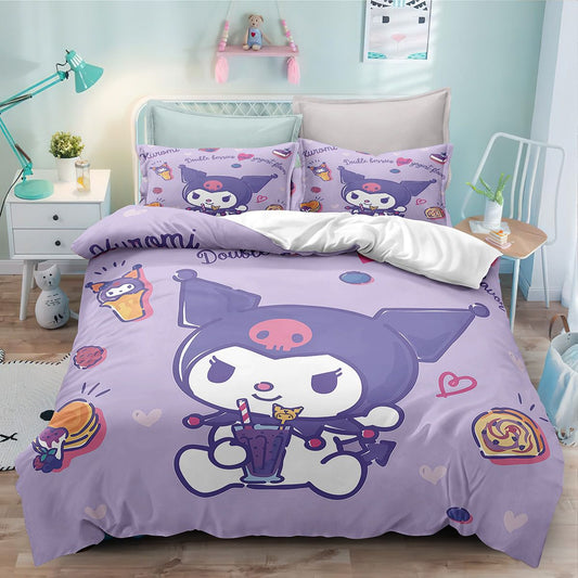 Cute Devil Rabbit Bedding Set