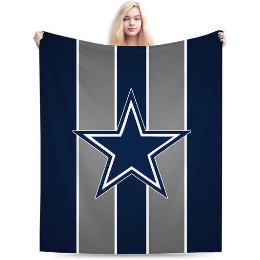 Dallas Football Flannel Throw Blanket