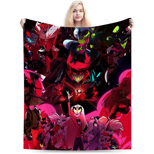Daughter of Lucifer Throw Blanket