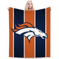 Denver Football Sport Throw Blanket