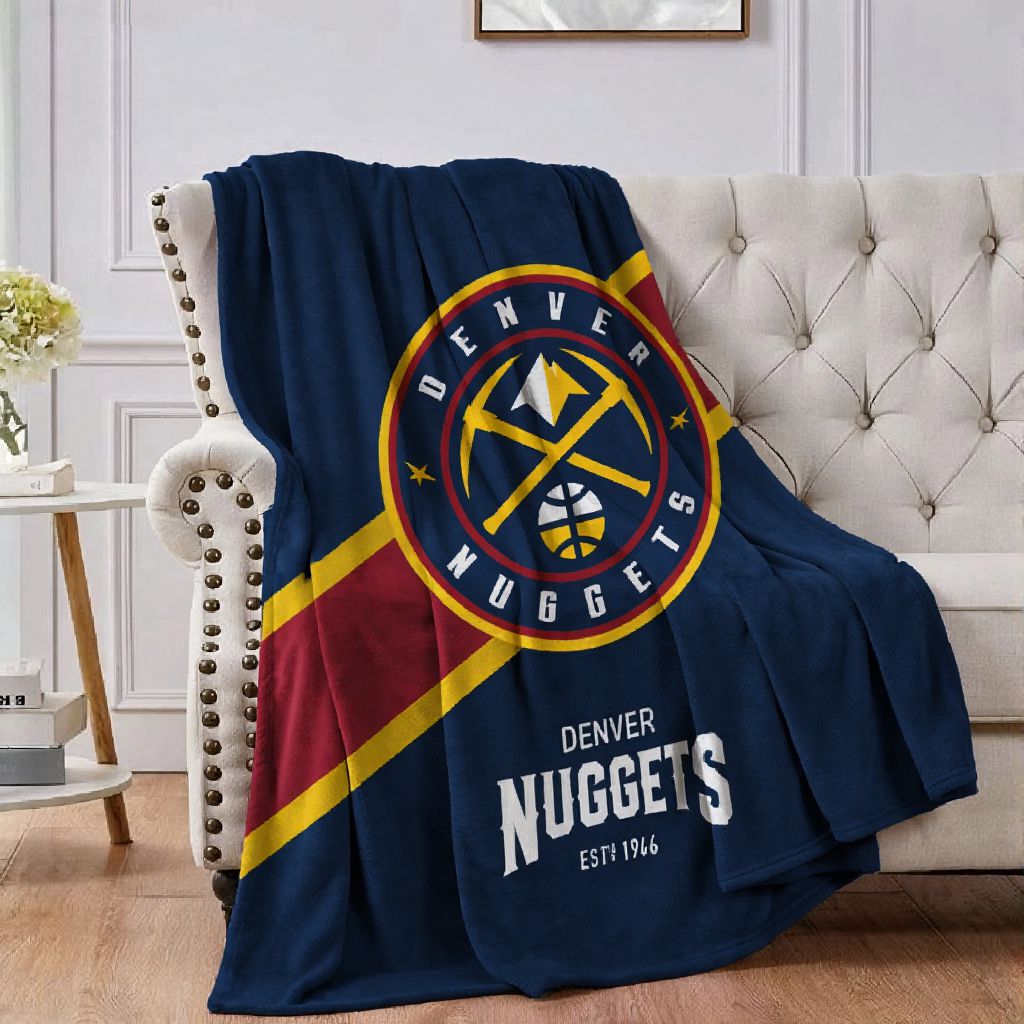 Denver Basketball Sport Throw Blanket