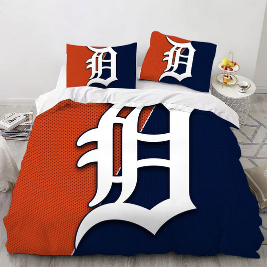 Detroit Baseball Bedding Set