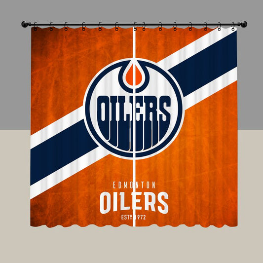 Edmonton Hockey Blackout Curtain