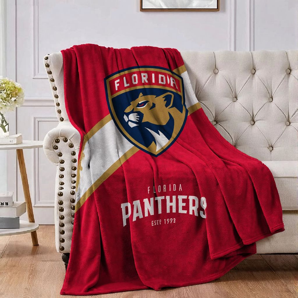 Florida Hockey Sport Throw Blanket