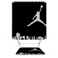 Rideau de Douche Air Jordan, Basketball Sport Noir Blanc Rideaux 180x180