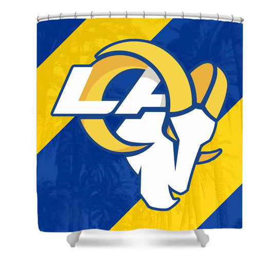Football Sport Team Flag Los Angeles Shower Curtain